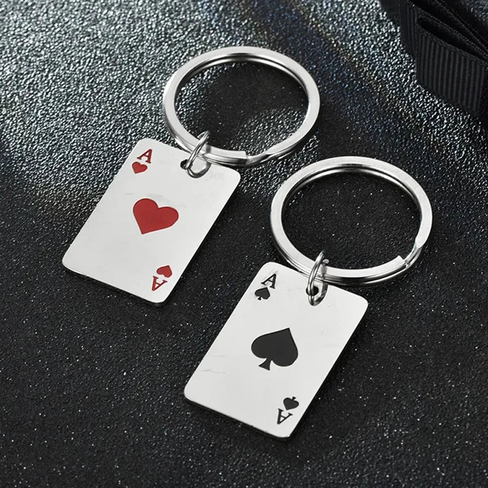 Playing Card Keychains