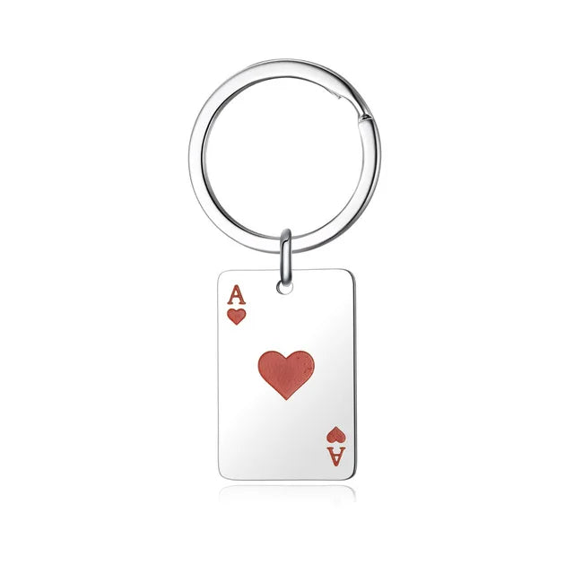 Playing Card Keychains