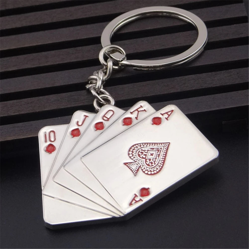 Playing Card Keychains