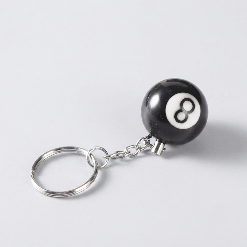 8 Ball Keychain