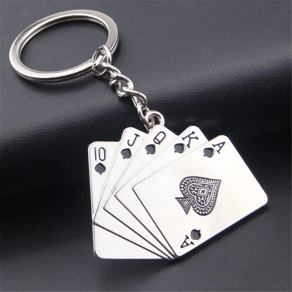 Playing Card Keychains