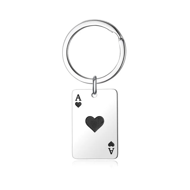 Playing Card Keychains