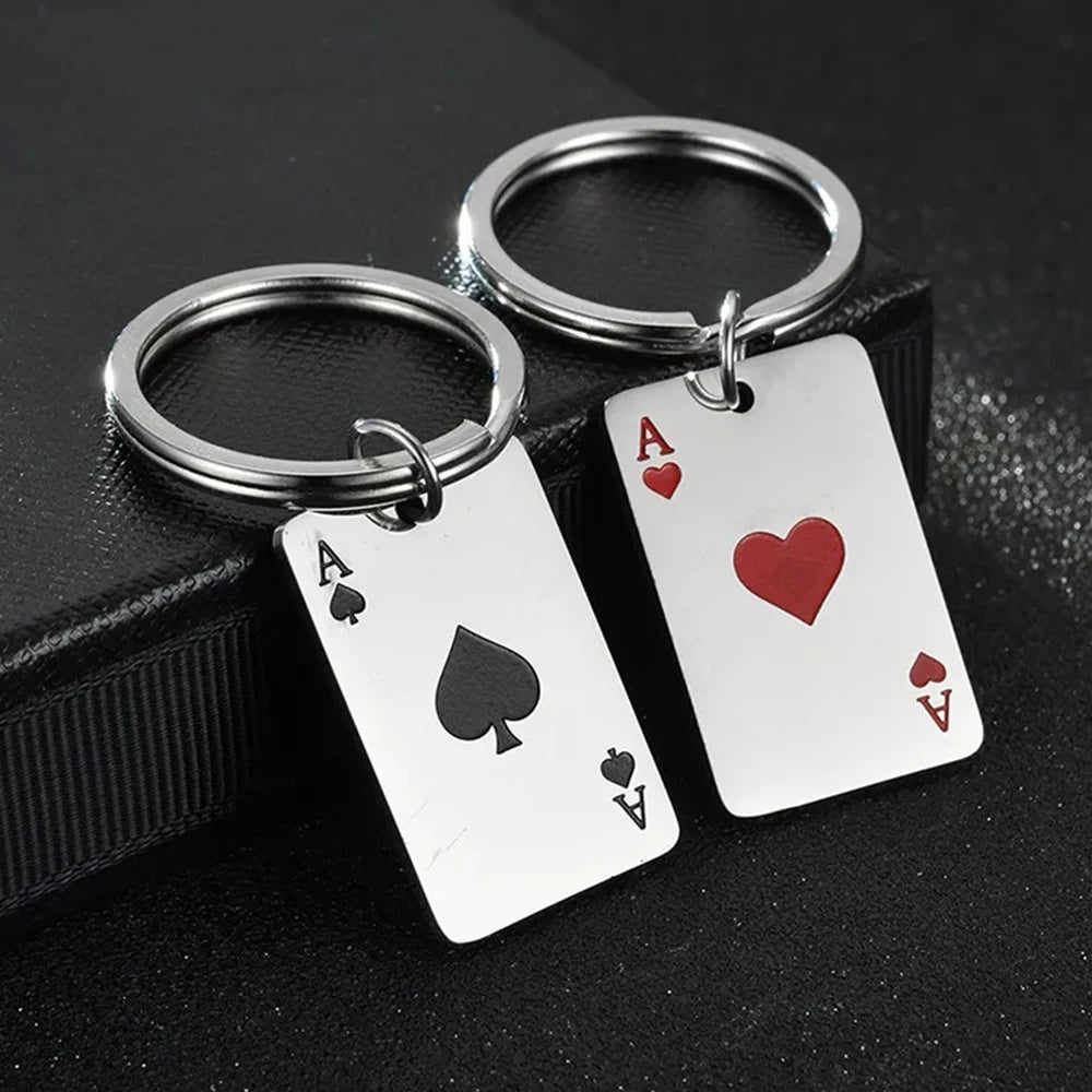 Playing Card Keychains