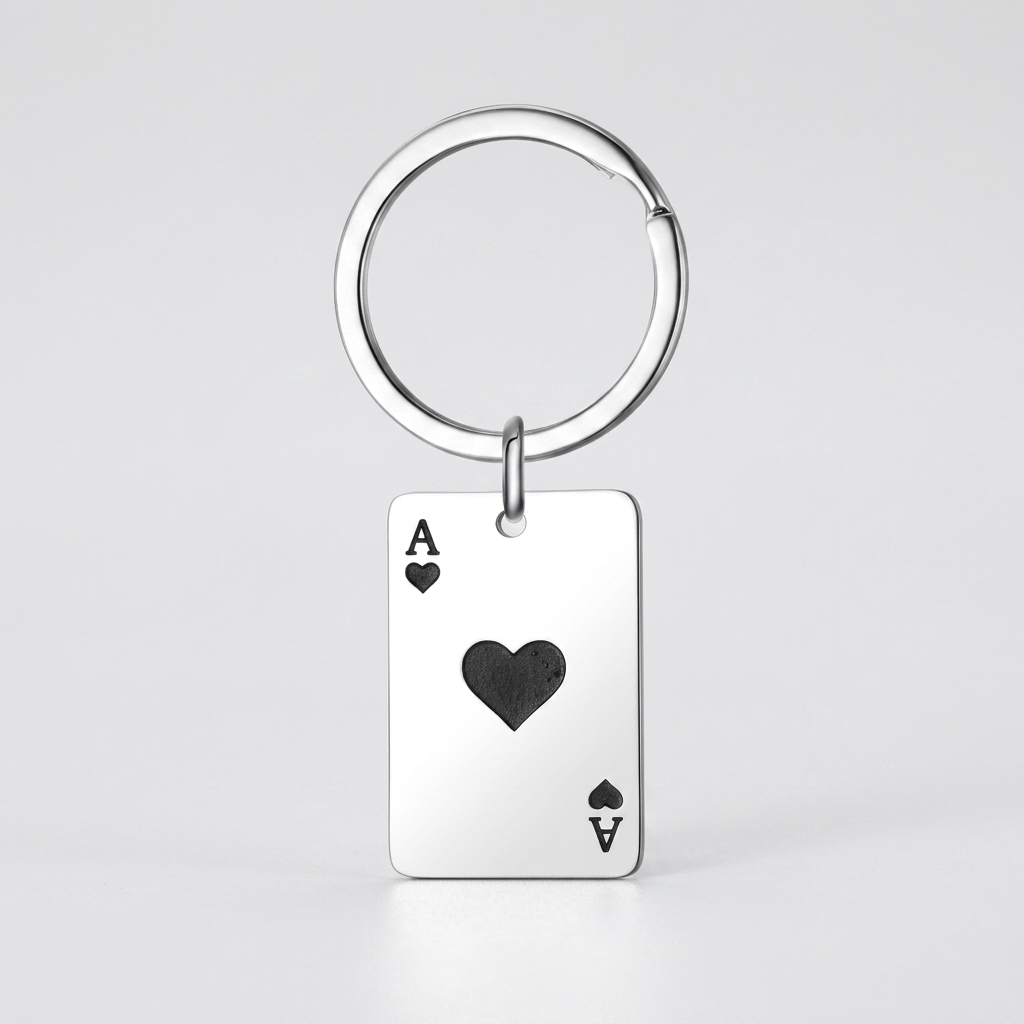 Playing Card Keychains