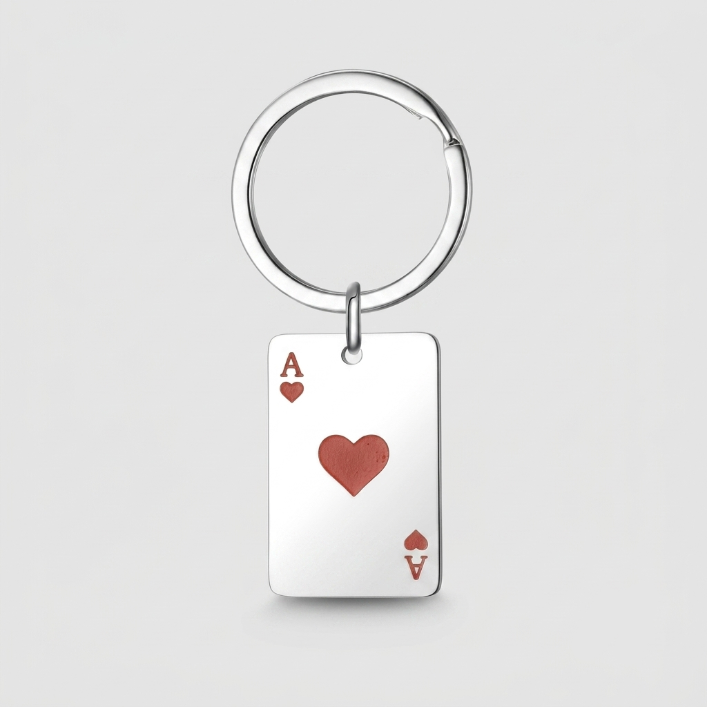 Playing Card Keychains